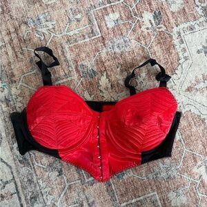 Killstar Scarlet webutant bullet bra size large